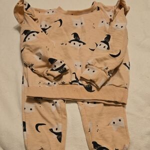 Jessica Simpson Kids Matching Set - Cream and Black